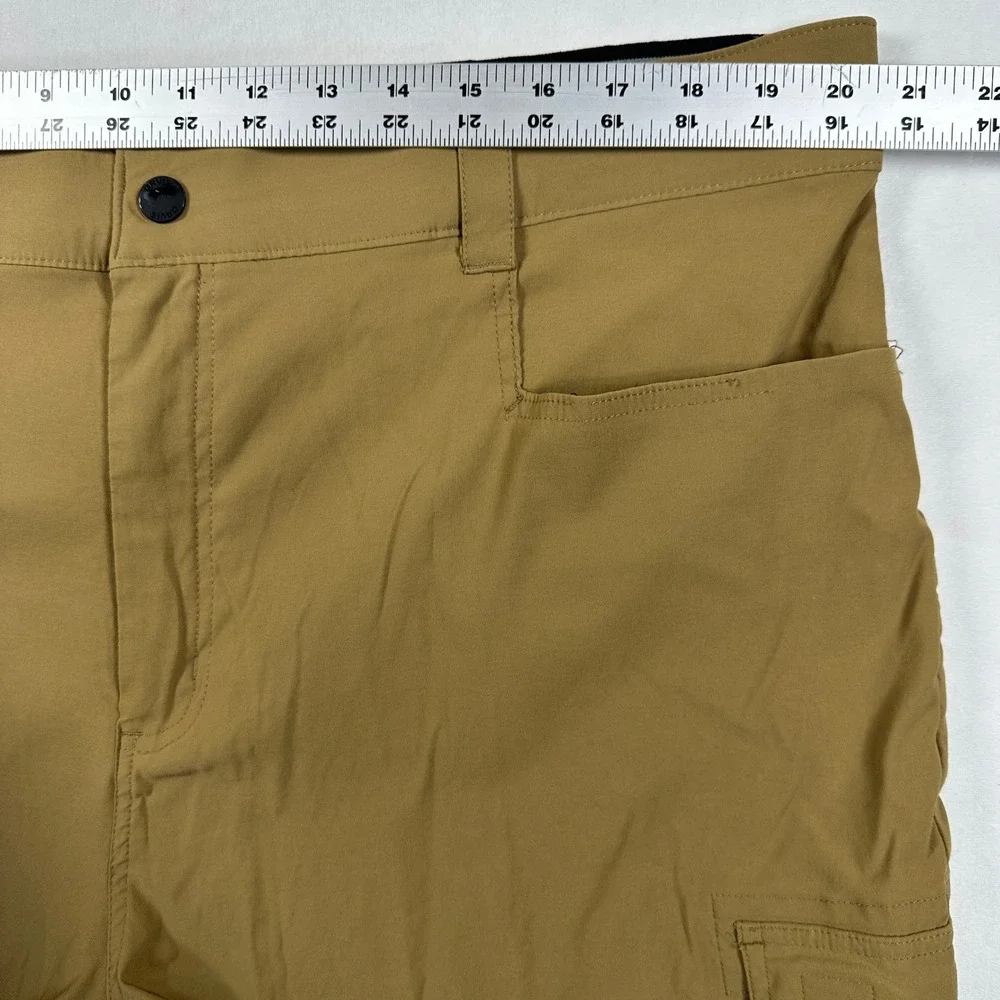Orvis Cargo Shorts 40 Brown Stretch Hiking Utility Gorpcore Outdoor Lightweight